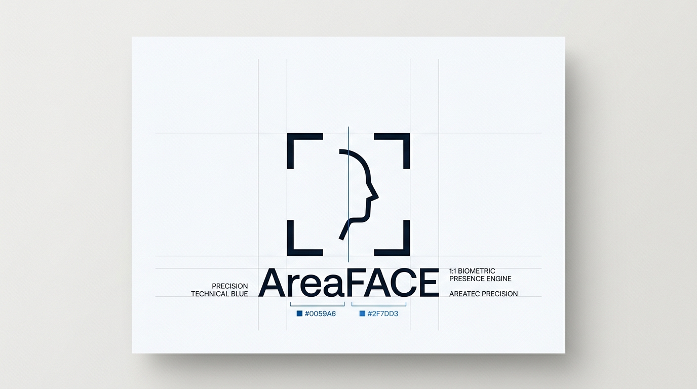 AreaFACE visual identity and optical geometry — Areatec